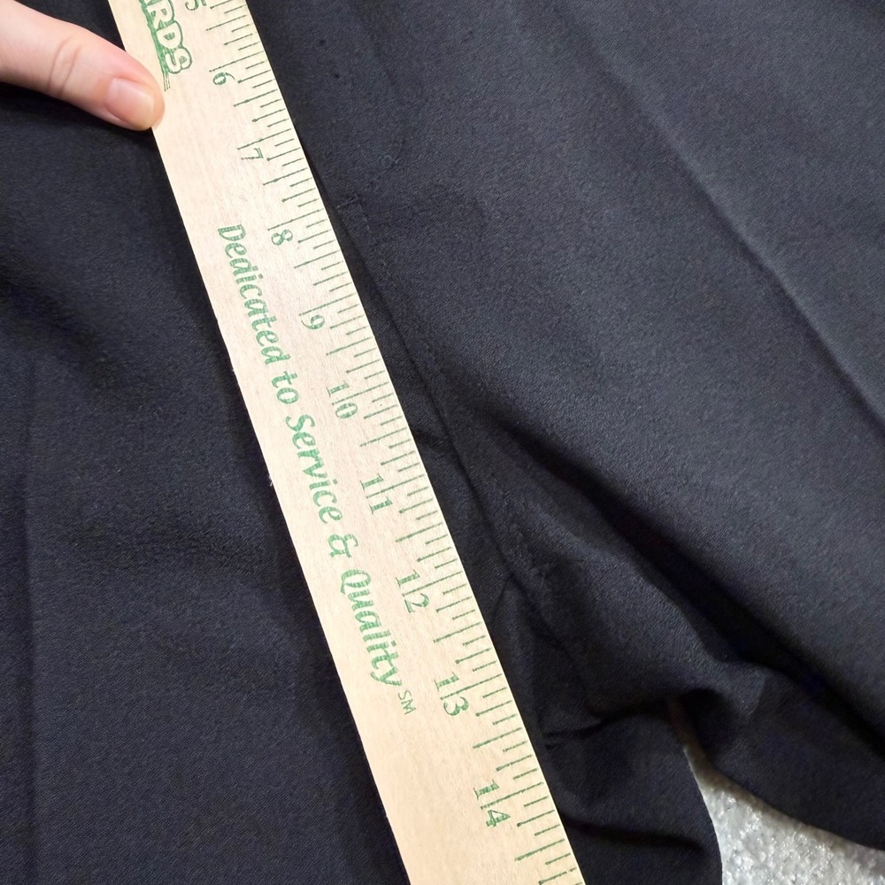 Ganni Crepe Straight Leg Trousers Crop NWT EU40 US10 Quiet Luxury Sustainable - Picture 14 of 16